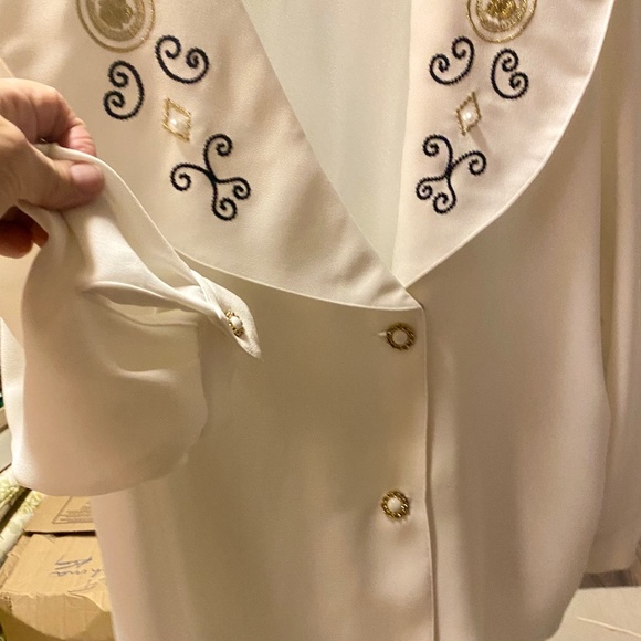 CHAUS WOMAN 18w vintage blouse - Picture 1 of 4